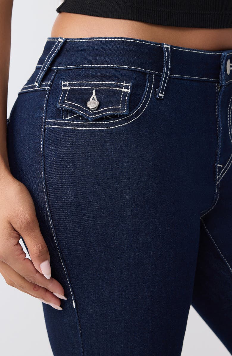 True Religion Becca Flap Pocket Bootcut Jeans, Alternate, color, 