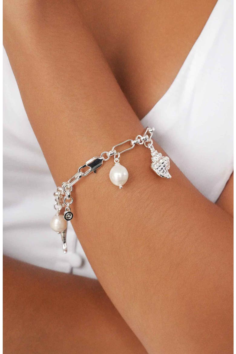 Oceanic Dreams Charm Bracelet, Alternate, color, SILVER