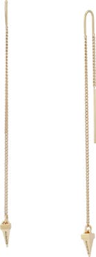 AllSaints Spike Threader Earrings