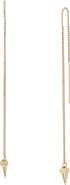 AllSaints Spike Threader Earrings