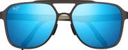 Maui Jim Blue Hawaii 59mm Polarized Aviator Sunglasses