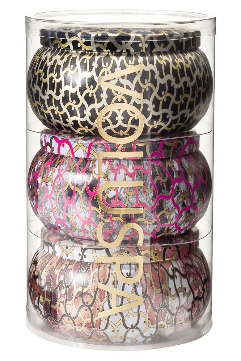 Maison Noir Two-Wick Candle Trio, Main, color, NO COLOR