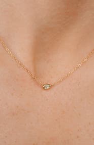 Ettika Polished Pebble Pendant Necklace