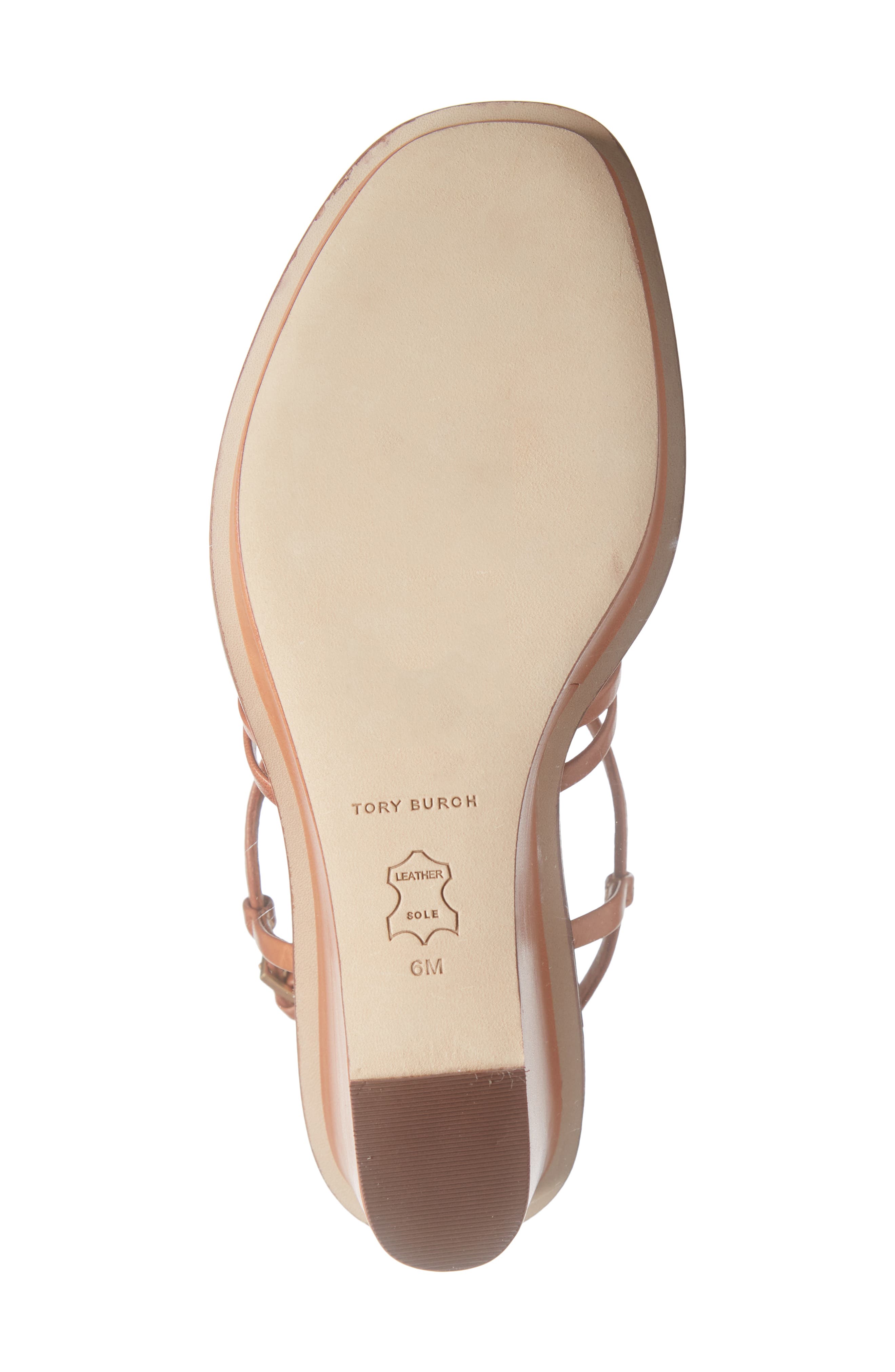 Tory Burch Miller Knotted Wedge Sandal, Alternate, color, 