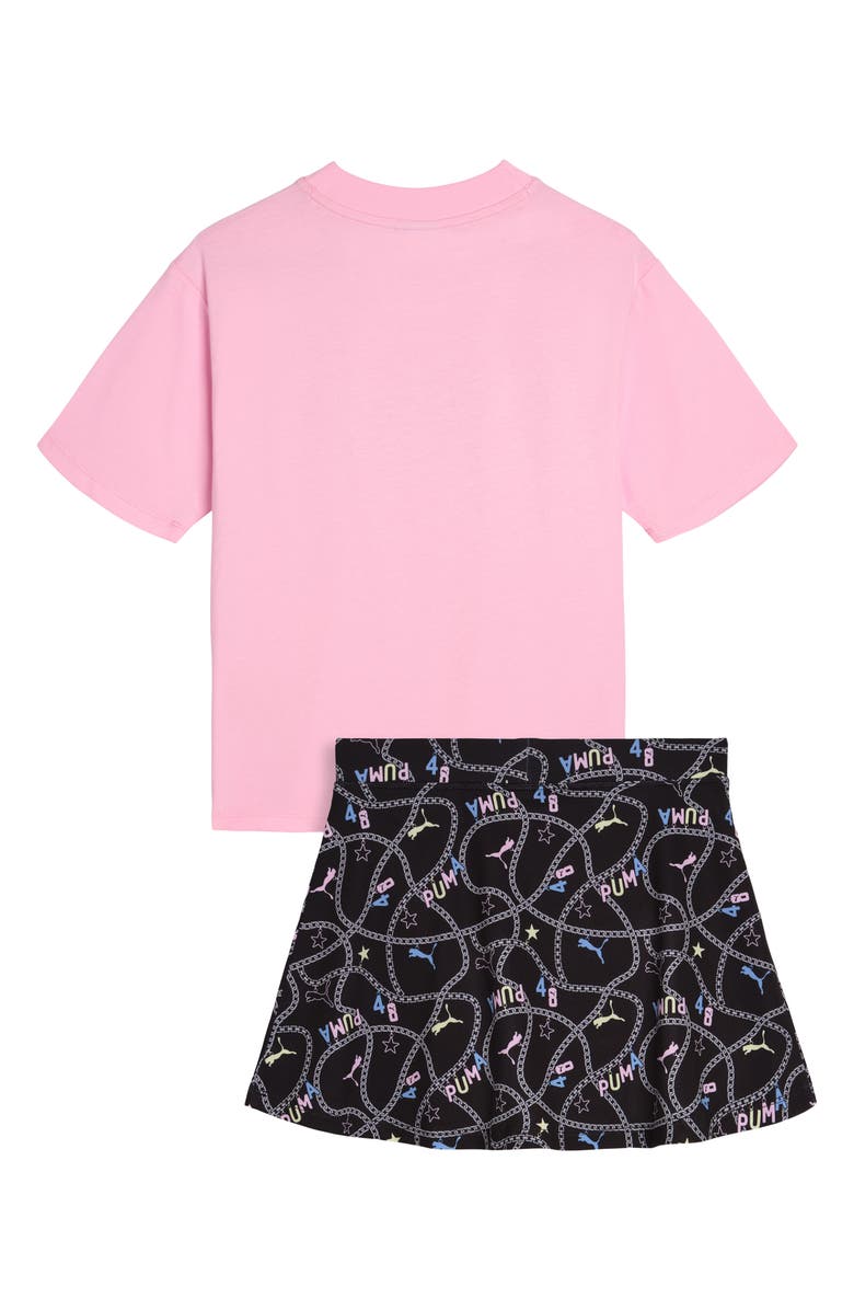 PUMA Kids' T-Shirt & Skort, Alternate, color, Pink/ Pink