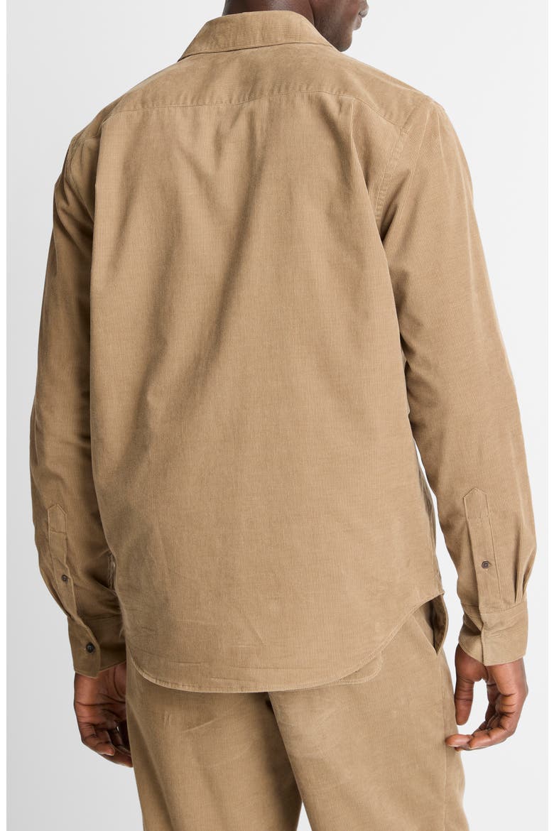 Corduroy Button-Up Shirt, Alternate, color, TETON