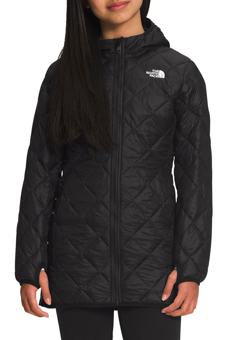 Kids' ThermoBall™ Eco Hooded Jacket, Main, color, BLACK
