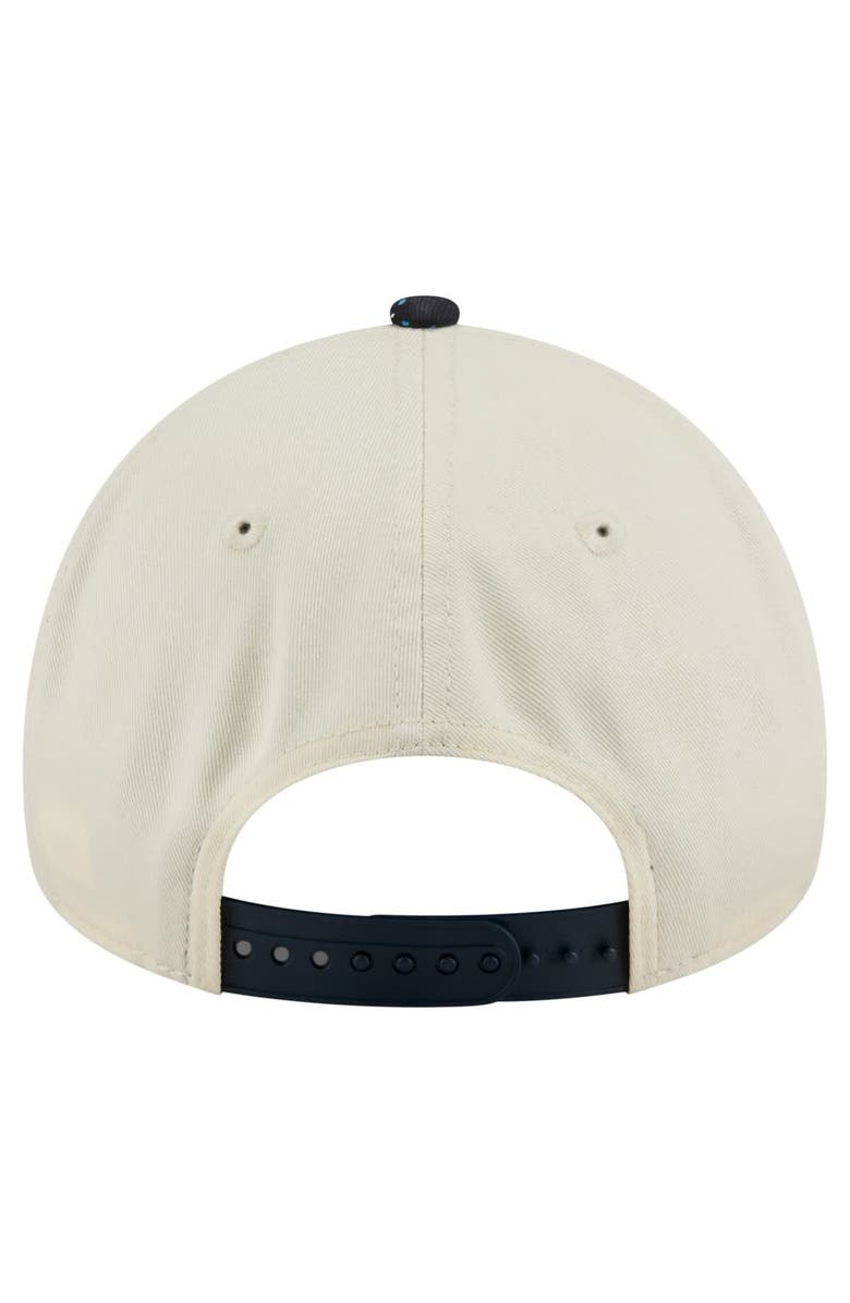 New Era Men's New Era  Cream Detroit Tigers Speckle A-Frame 9FORTY Adjustable Hat, Alternate, color, Cream