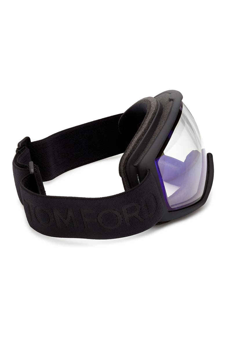 Polarized Ski Goggles, Alternate, color, BLACK / AMBER BLUE MIRROR