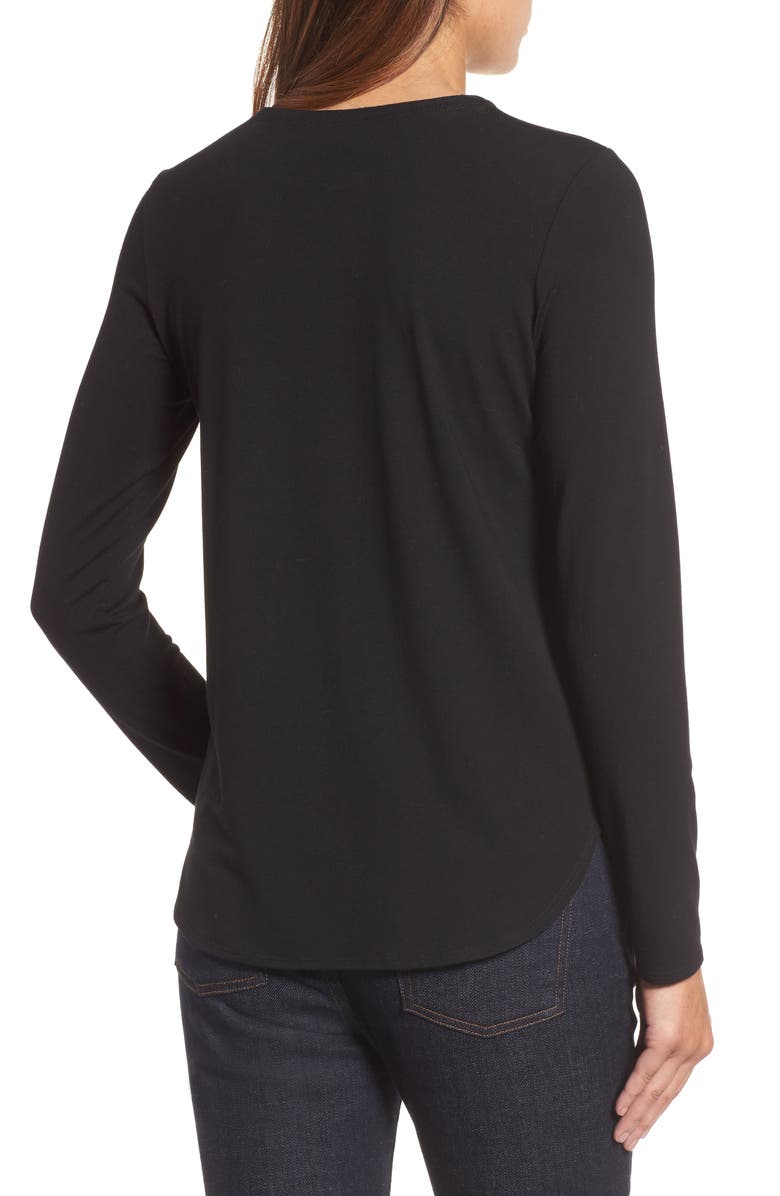 Eileen Fisher Crewneck Top, Alternate, color, 