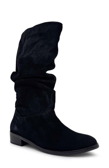 Chelsea Crew Kasper Slouchy Boot In Black
