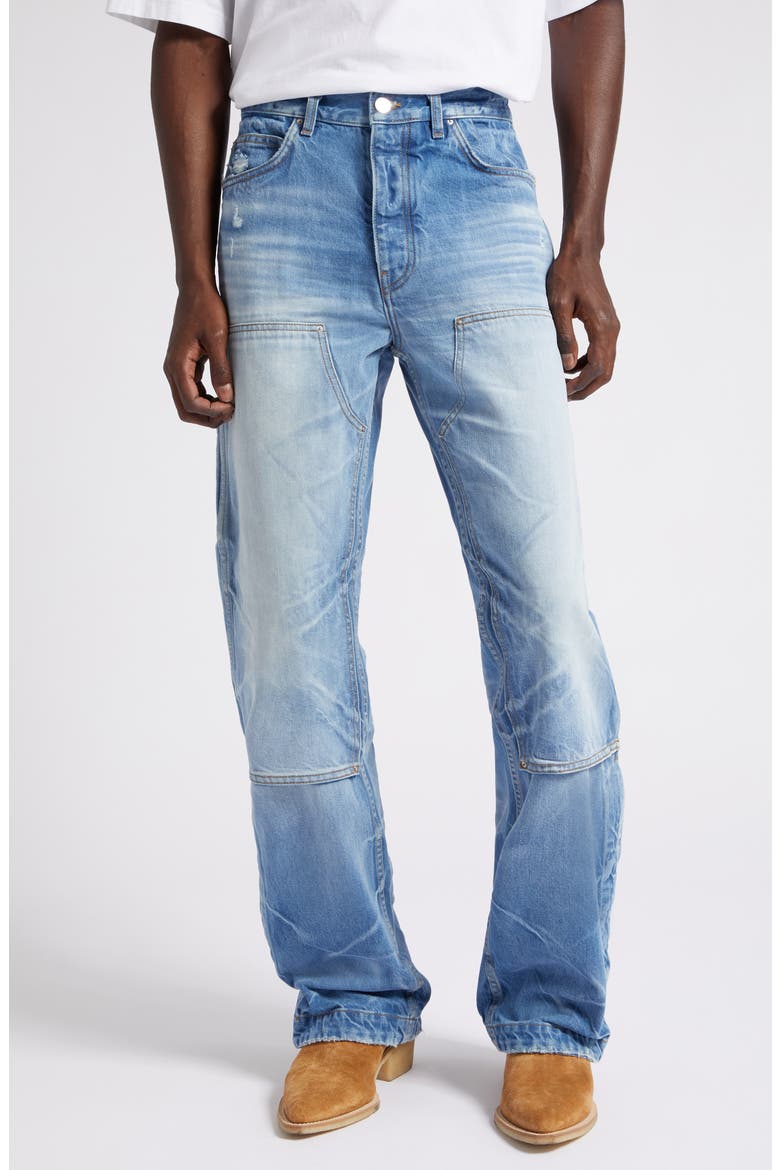 Denim Carpenter Pants, Main, color, FADED INDIGO