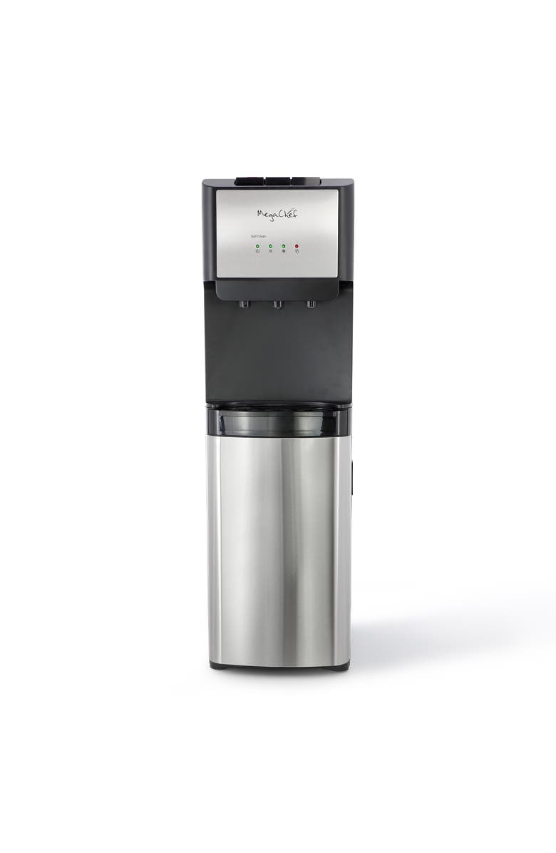 Megachef 5 Gallon Hot, Room Temp and Cold Water Bottom Load Water Dispenser, Main, color, Black