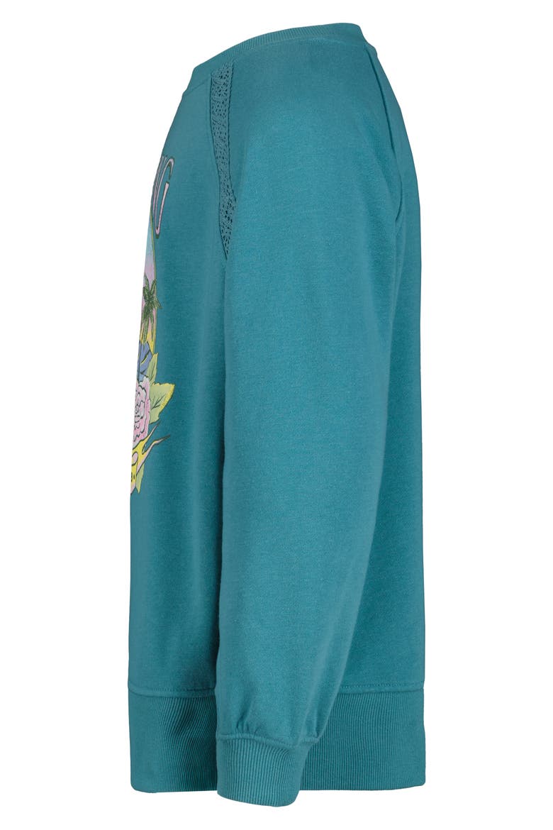 Kids' Dreamy Memories Graphic Sweatshirt, Alternate, color, BRITTANY BLUE