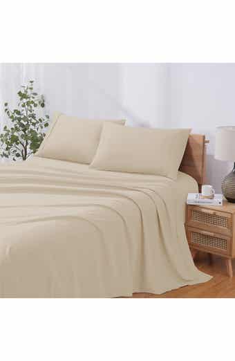 Solid 4-Piece Microfiber Sheet Set