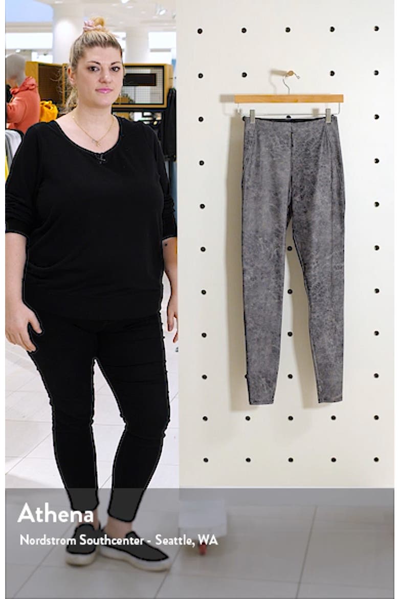 'Lyssentials Matilda Foil Leggings video