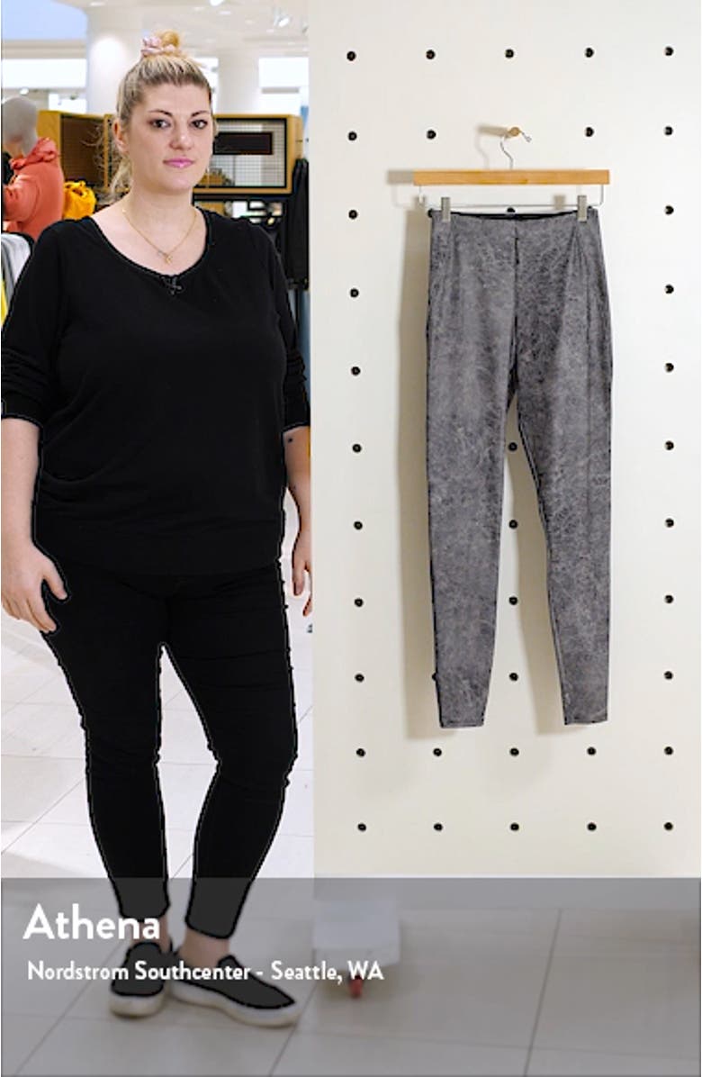 'Lyssentials Matilda Foil Leggings, sales video thumbnail