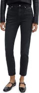 MANGO Slim Fit Crop Jeans