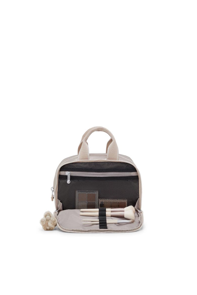 Beachpalm Small Metallic Toiletry Bag, Alternate, color, Metallic Glow