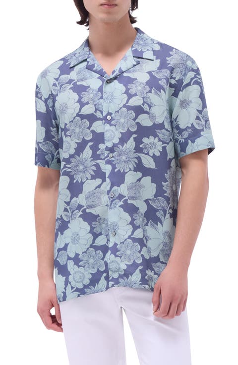 Jackson Floral Lyocell Camp Shirt