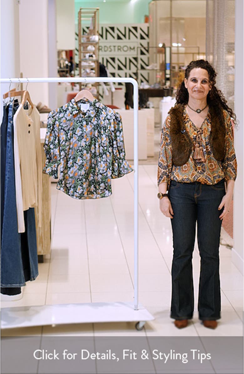 Fiona Cosmo Flowers Shirt, sales video thumbnail