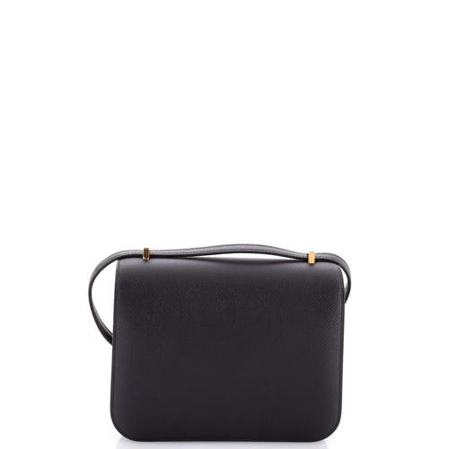 Pre-owned Hermes Hermes Constance Nm Bag Epsom 18 In Black