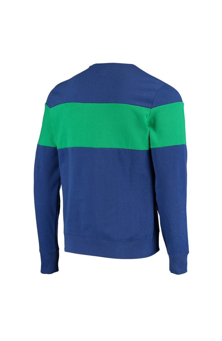 '47 Men's '47 Royal Seattle Seahawks Interstate Throwback Sweatshirt, Alternate, color, 