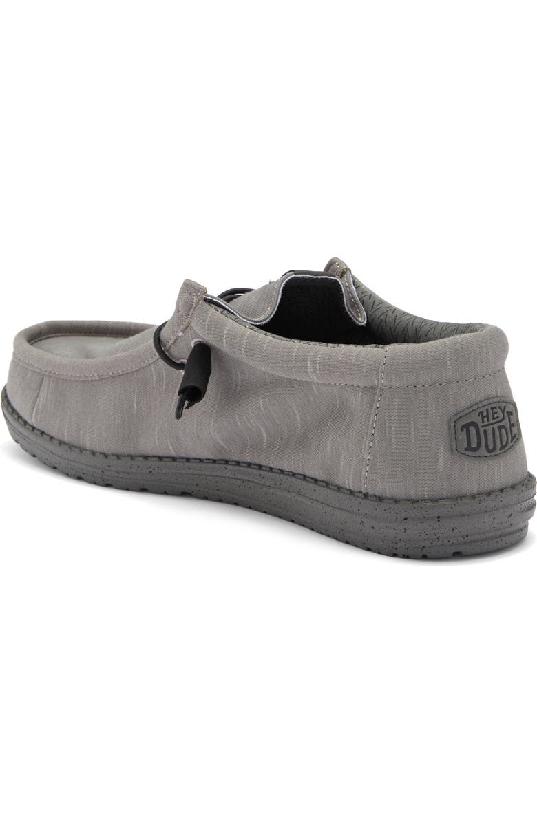 Hey Dude Wally Stretch Fleece Slip-On, Alternate, color, Lava Stone