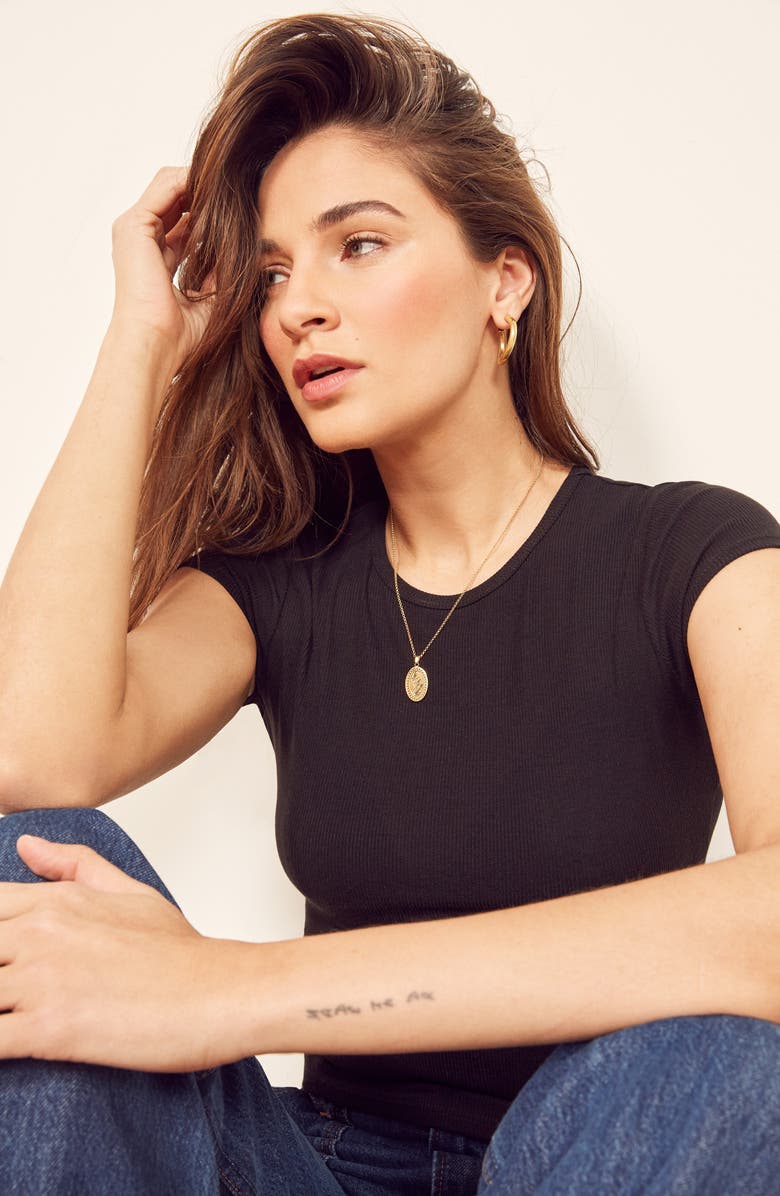 Reformation Babe Tee, Alternate, color, 