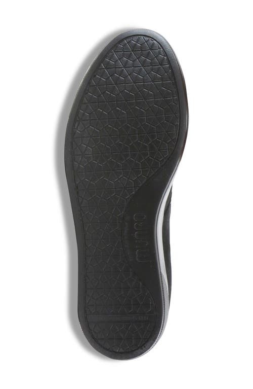 Munro Viera Mid Sneaker In Black Snake Combo