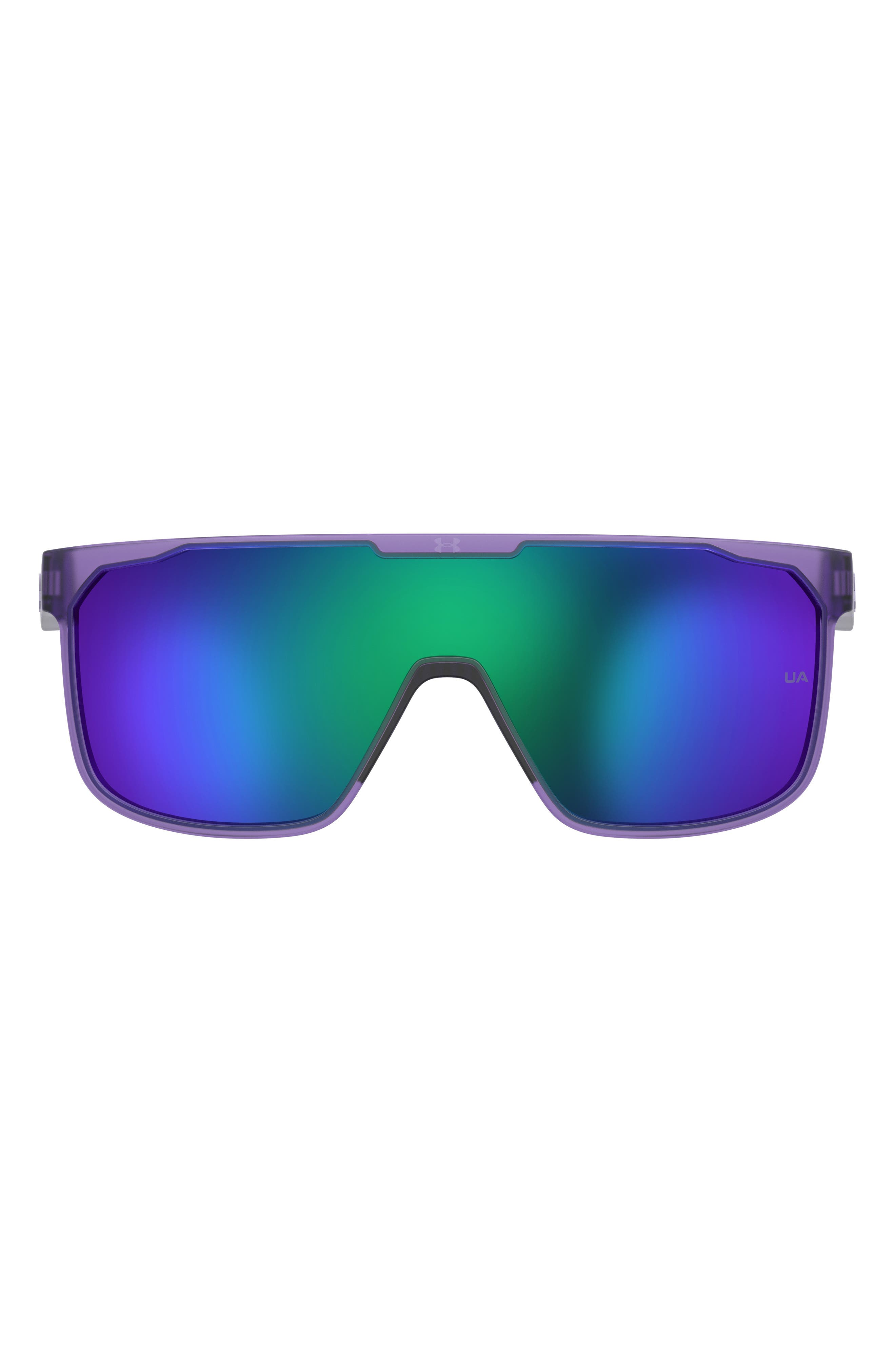 Define 99mm Oversize Mirror Shield Sunglasses