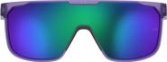 Under Armour Define 99mm Oversize Mirror Shield Sunglasses