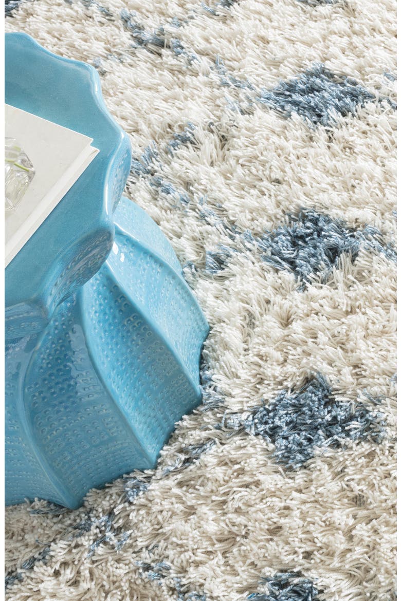 Kasbah Indoor/Outdoor Rug, Alternate, color, DENIM