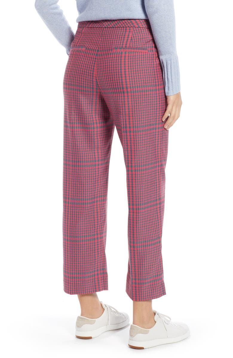 1901 Straight Leg Plaid Pants, Alternate, color,