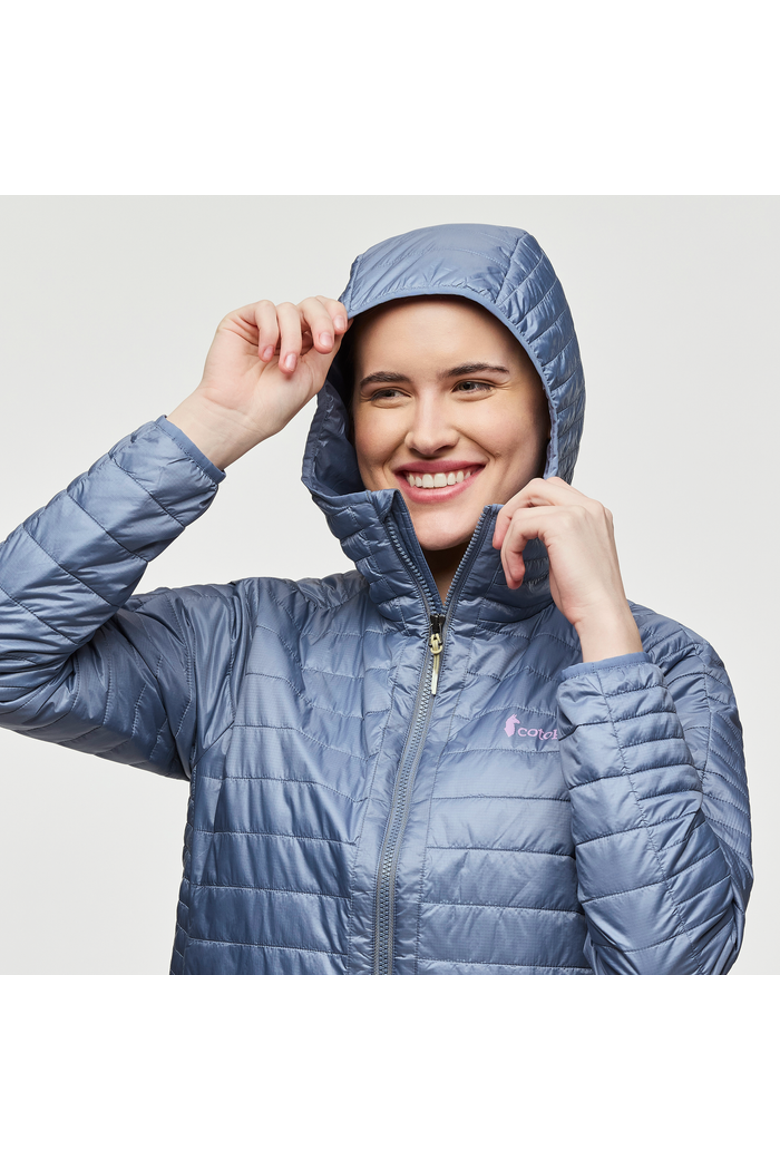 Capa Insulated Hooded Jacket - Women's, Alternate, color, Tempest
