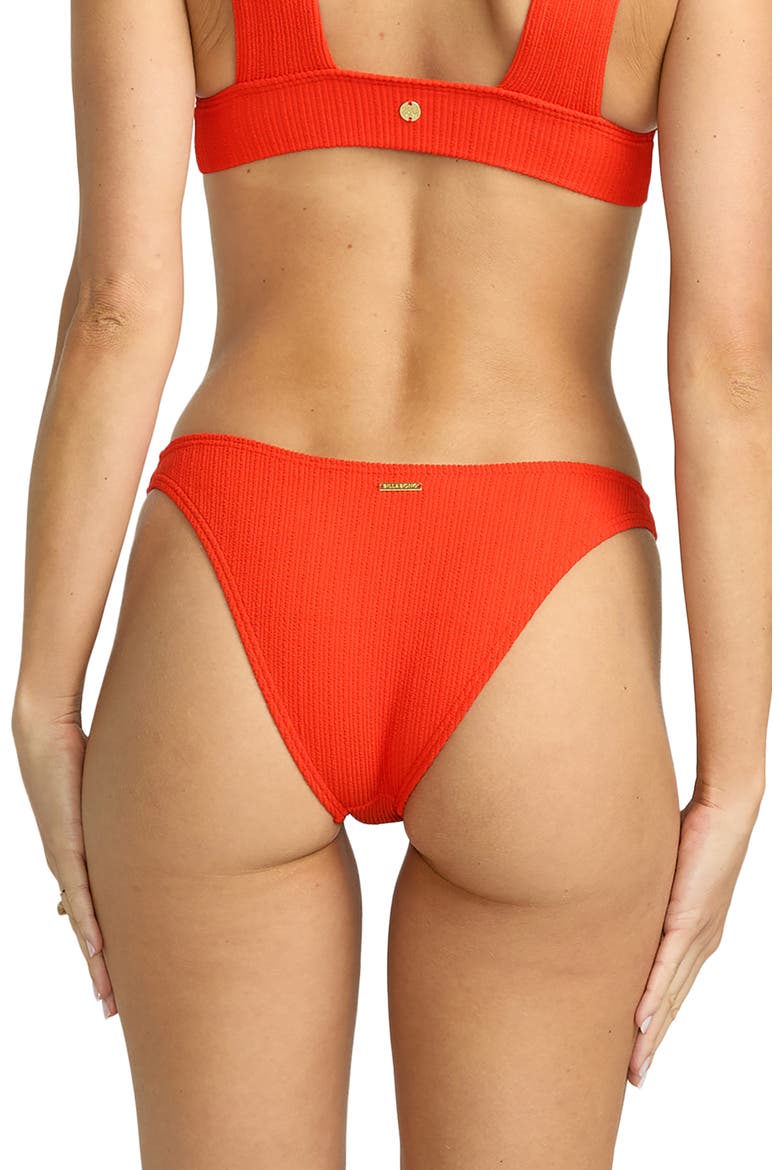 Hike Bikini Bottoms, Alternate, color, RED ALOHA