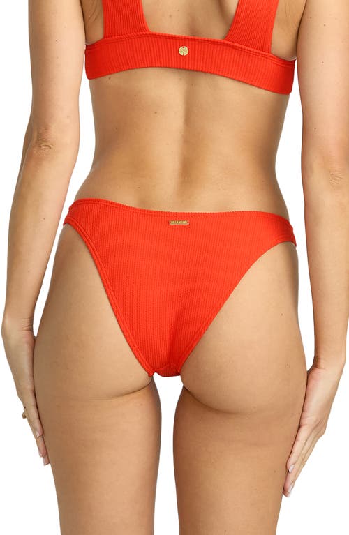 Billabong Hike Bikini Bottoms In Red