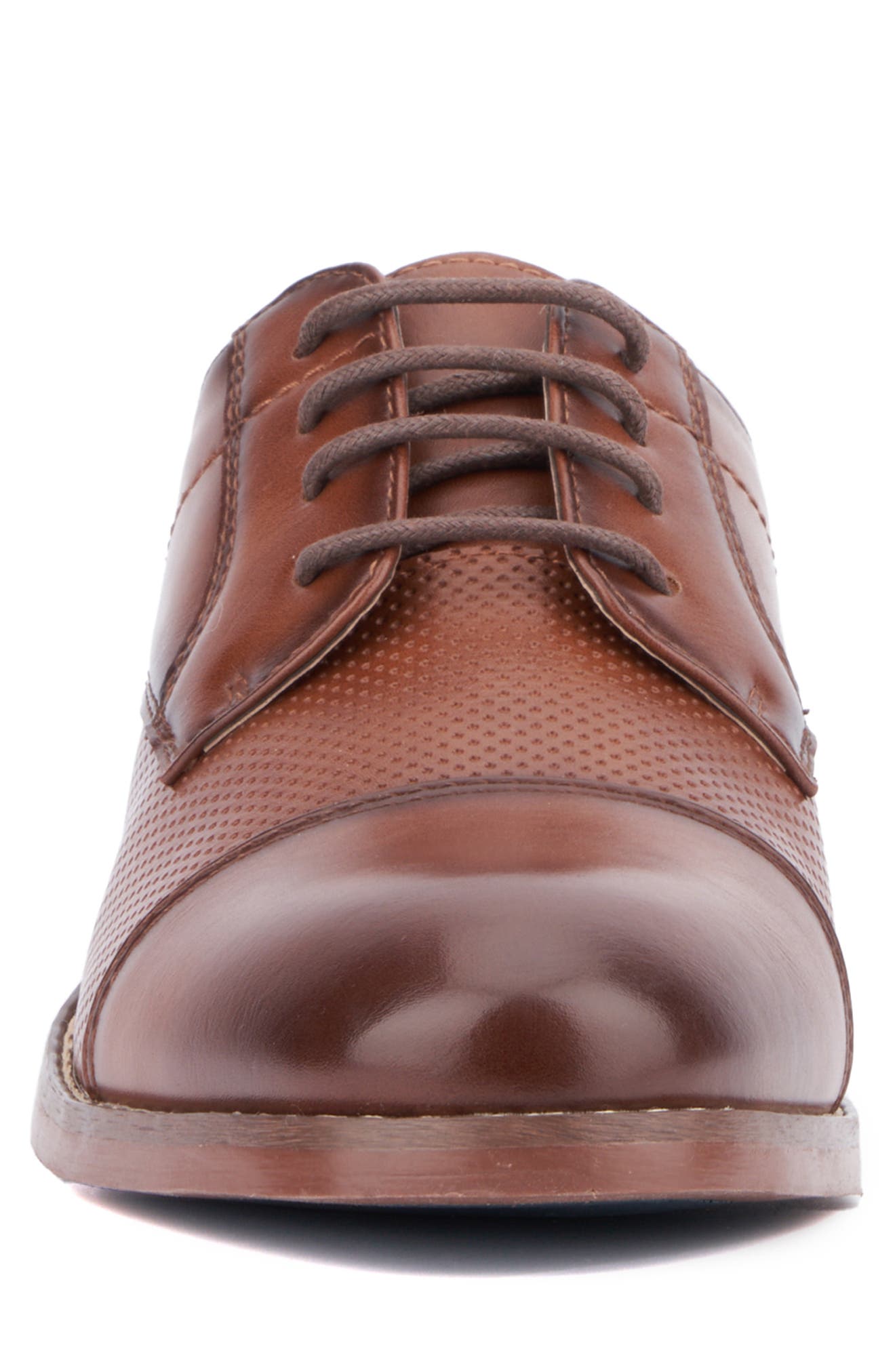 RESERVE FOOTWEAR Brennan Cap Toe Derby, Alternate, color, Brown