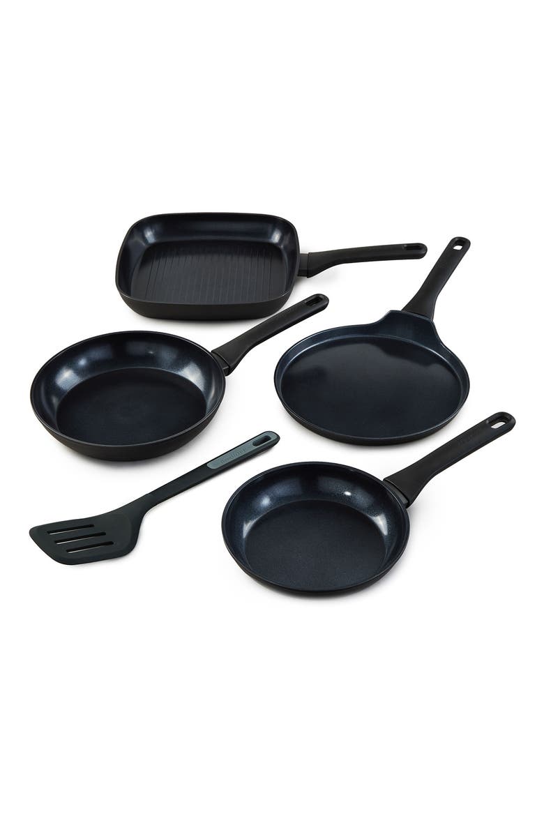 DiNA Helix 5-Piece Cookware Set, Main, color, BLACK