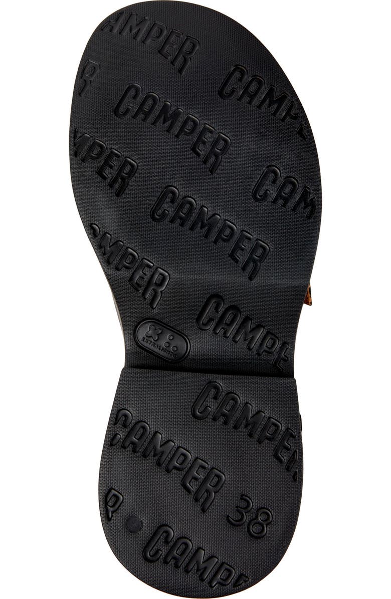 Camper Tasha Ankle Strap Platform Sandal, Alternate, color,