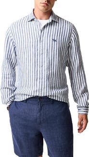 Rodd & Gunn Seadown Original Fit Stripe Linen Button-Up Shirt