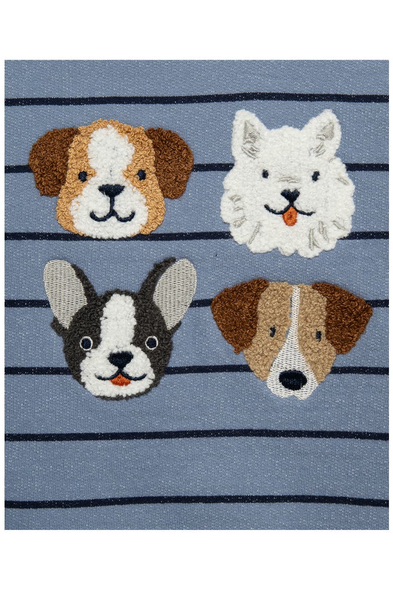 Puppy Sweatshirt & Joggers Set, Alternate, color, BLUE