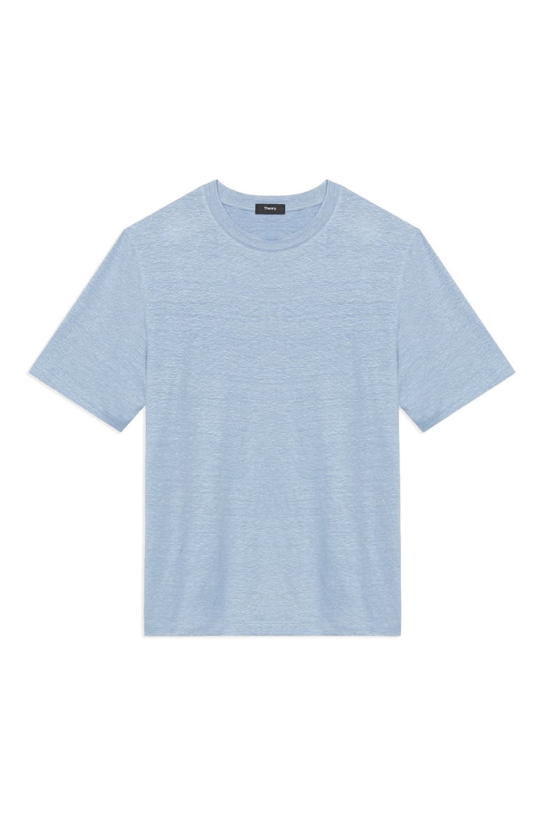 Ryder Flex Linen T-Shirt, Alternate, color, HERON - 0PW
