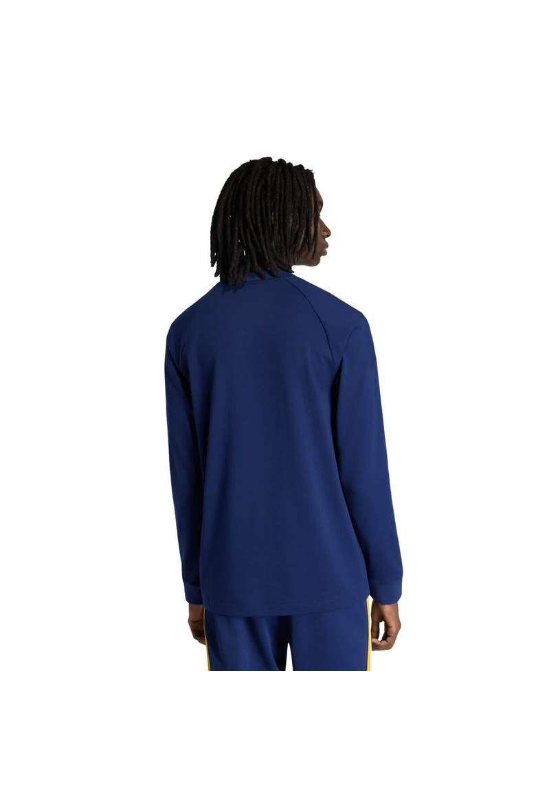 Men's adidas Originals  Navy Real Madrid Culturewear Originals Long Sleeve T-Shirt, Alternate, color, Navy