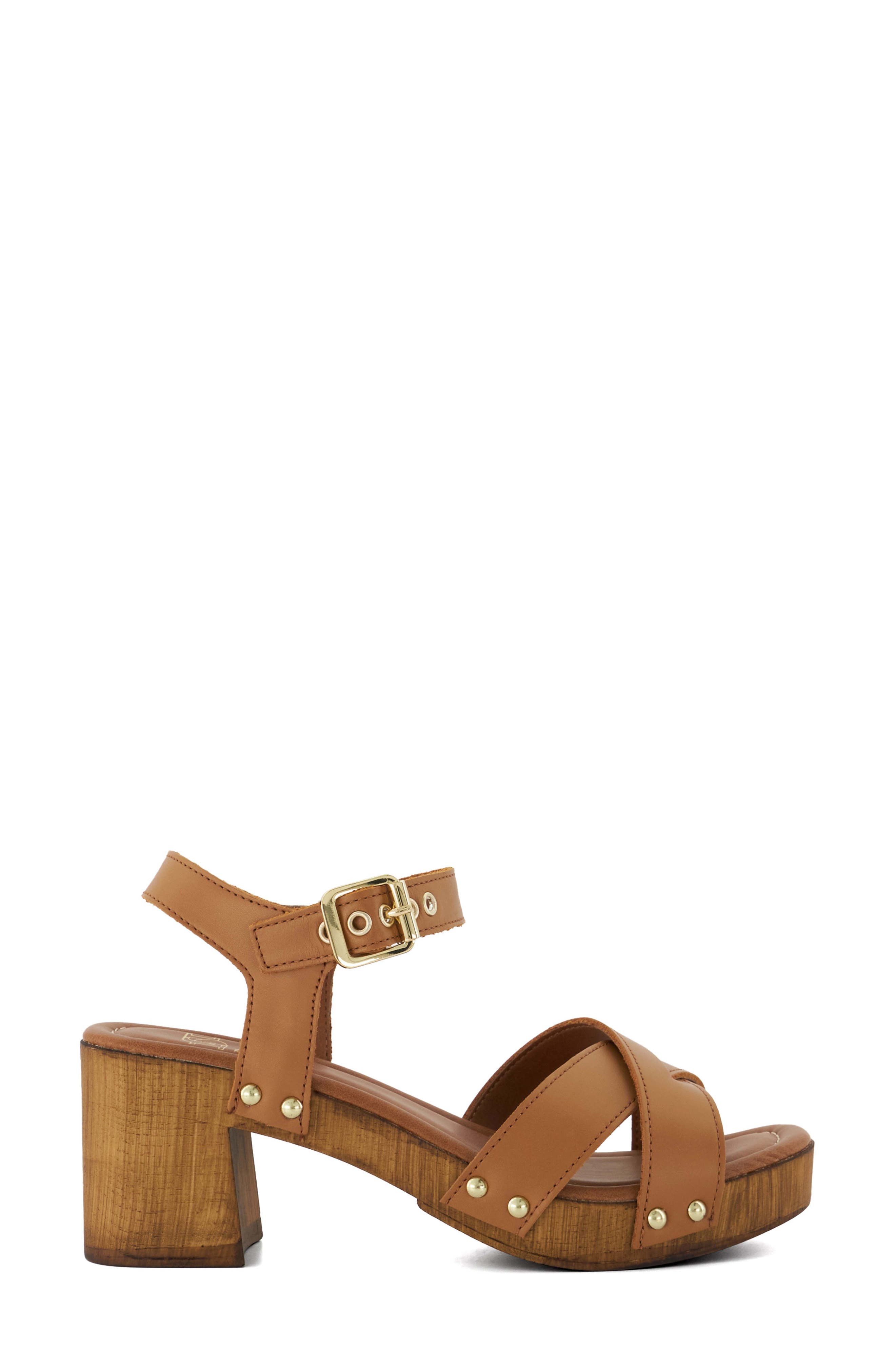 Dune London Judies Ankle Strap Platform Sandal, Alternate, color, 