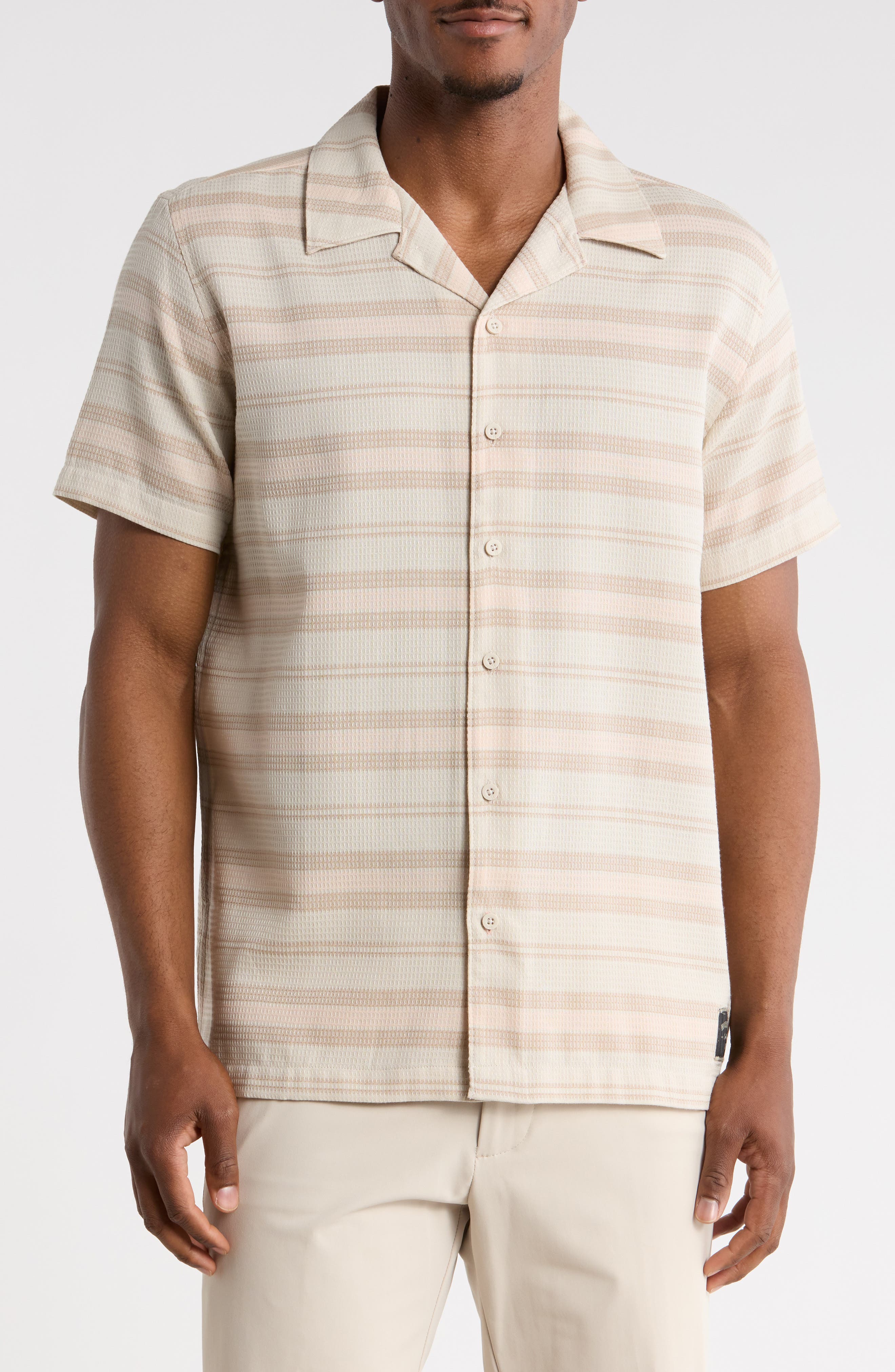 Hurley Textured Yarn Dye Stripe Shirt