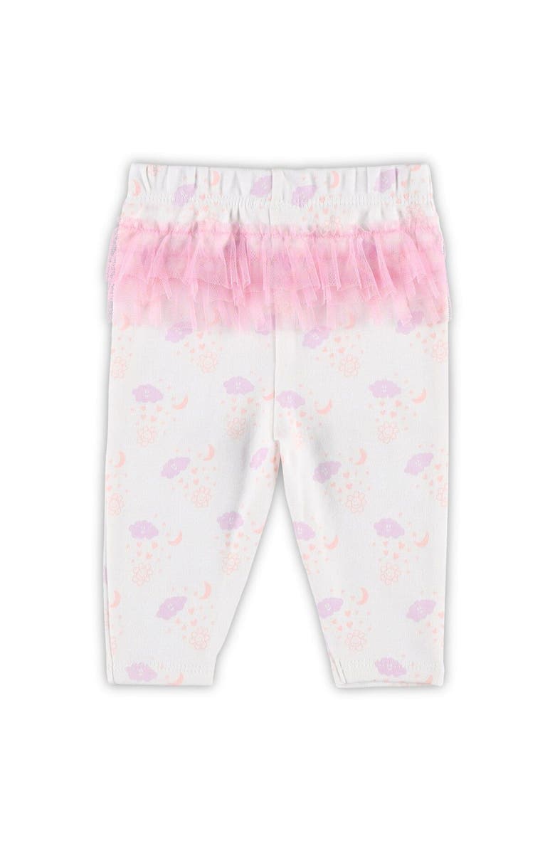 Outerstuff Girls Newborn & Infant White Buffalo Bills Spreading Love Bodysuit and Tutu Leggings Set, Alternate, color, White