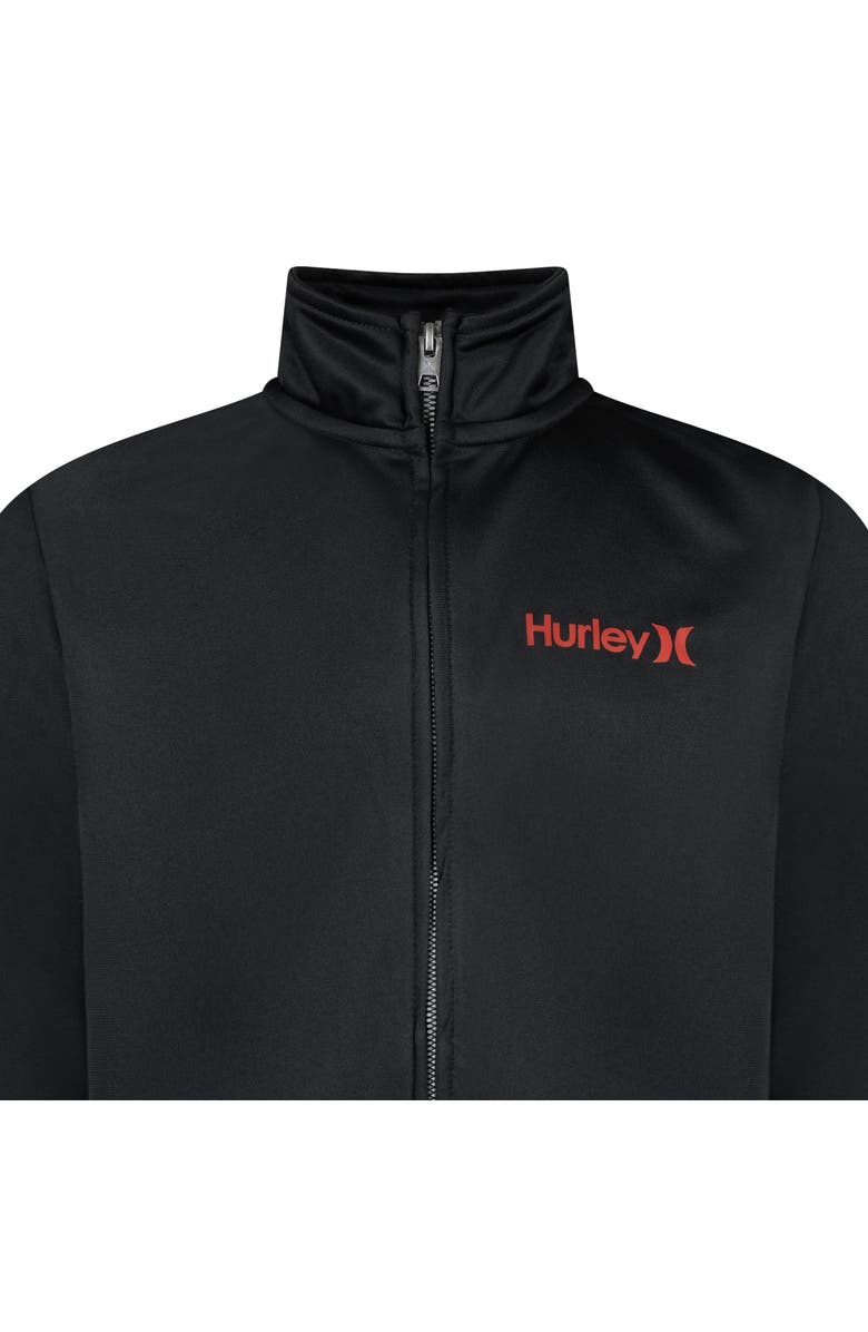 Hurley Kids' Tricot Track Jacket and Joggers Set, Alternate, color,