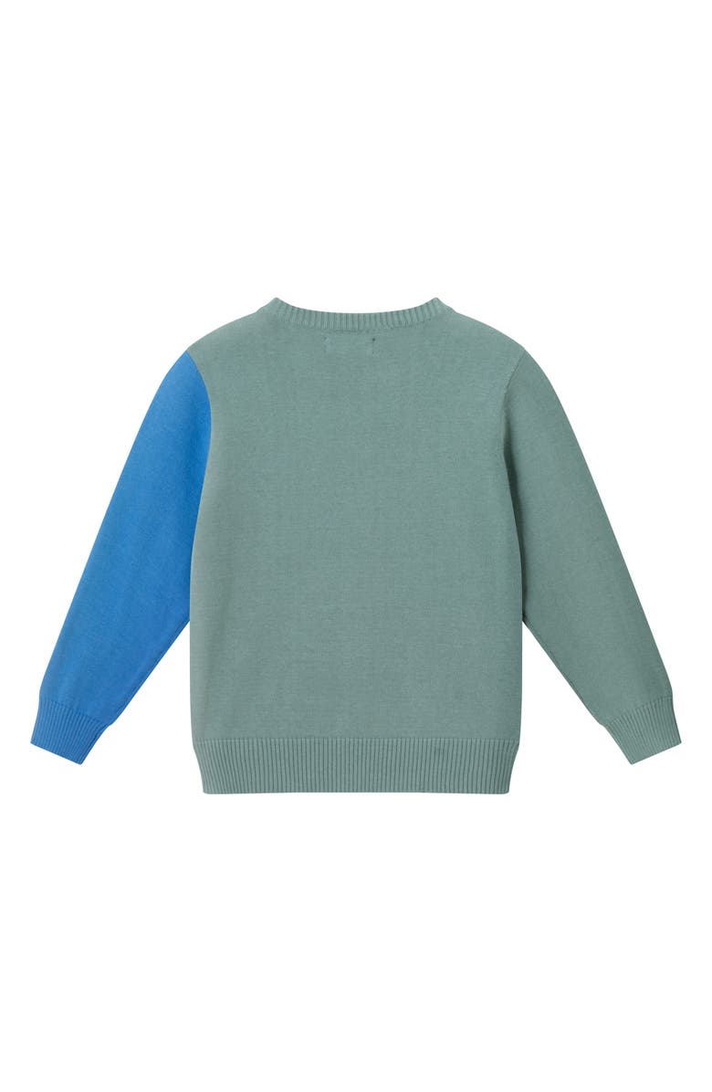 Andy & Evan Kids' Knit Sweater, Alternate, color, Light Green