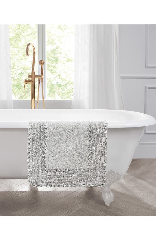 Laura Ashley Ruffle Cotton 2-piece Bath Mat Set
